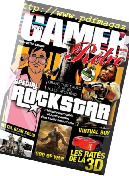 Video Gamer Retro – avril 2018 Cover