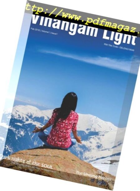 Vihangam Light – February 2018 Cover