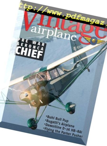 Vintage Airplane – May-June 2016 Cover