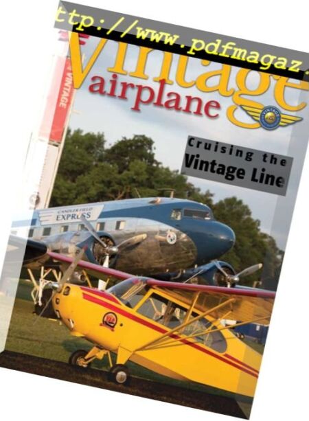 Vintage Airplane – November-December 2016 Cover