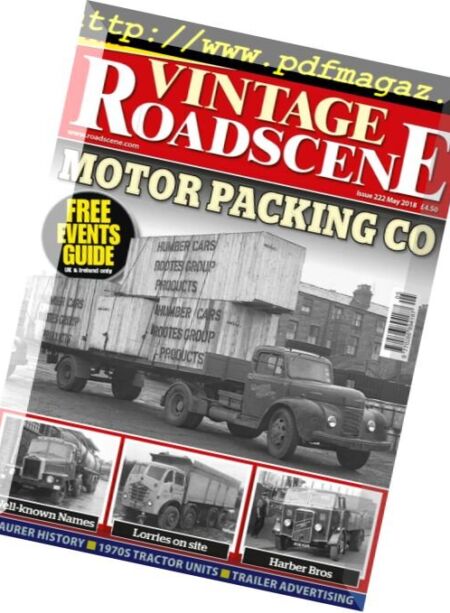 Vintage Roadscene – May 2018 Cover