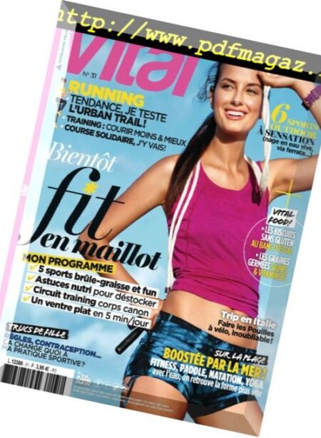 Vital – 5 avril 2018 Cover