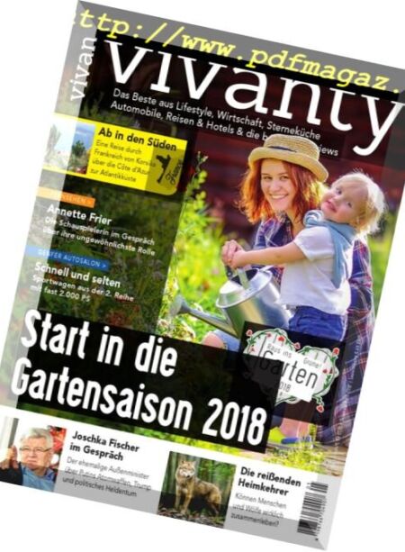 Vivanty – Mai 2018 Cover
