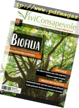Vivi Consapevole – Marzo-Maggio 2018