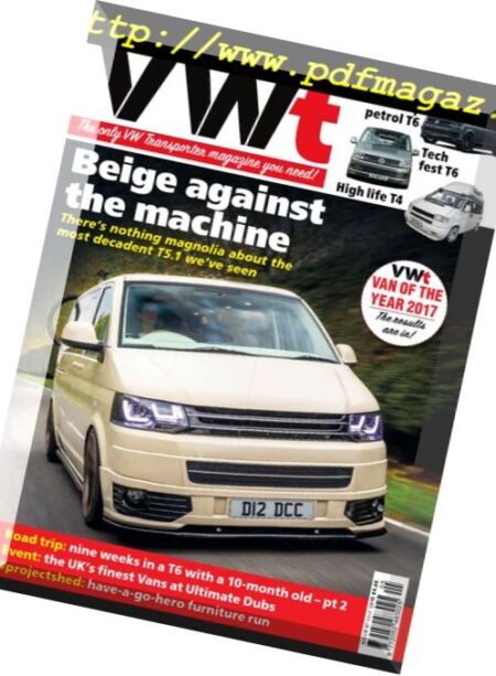 VWt Magazine – May 2018 Cover