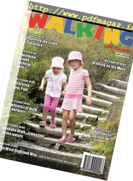 Walking New Zealand – January 2018 Cover