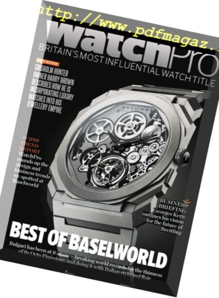 WatchPro – April 2018 Cover