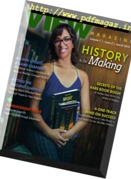 Webber View – March 2018