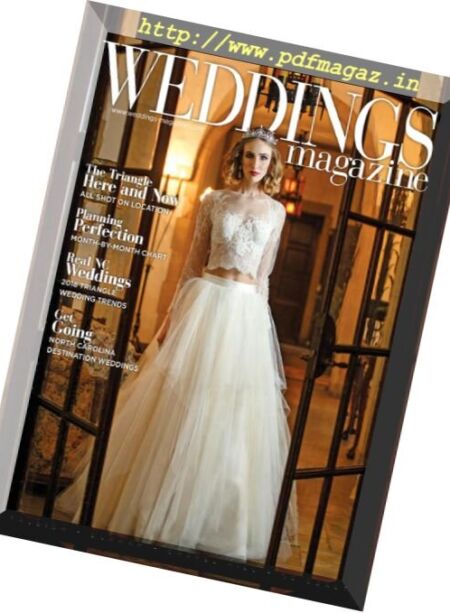 Weddings Magazine – 2018 Cover