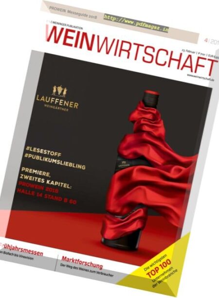 Weinwirtschaft – Nr.4, 2018 Cover