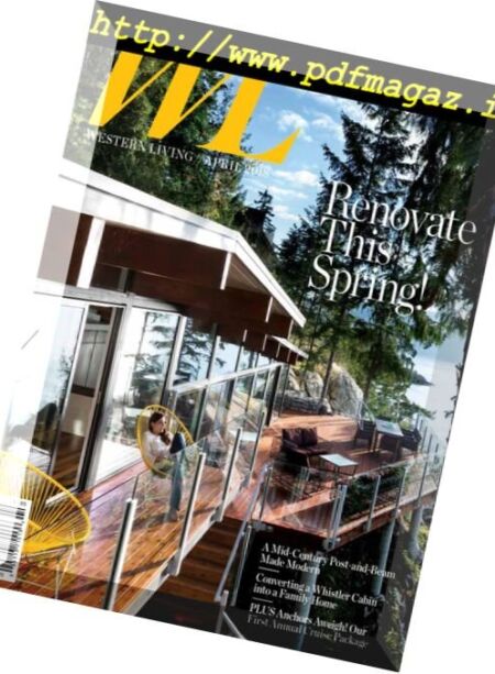 Western Living – April 2018 Cover