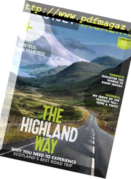 WestJet Magazine – May 2018 Cover