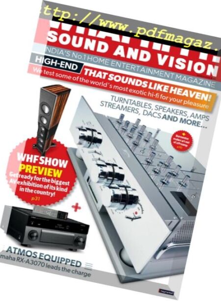 What Hi-Fi India – March 2018 Cover