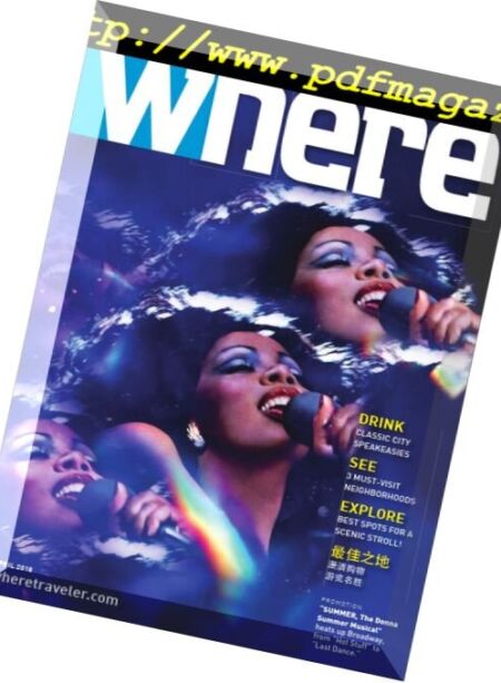 Where New York – April 2018 Cover