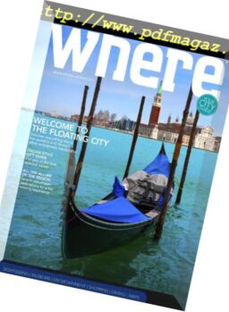 Where Venice – April 2018