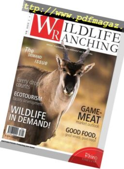 Wildlife Ranching Magazine – April 2018