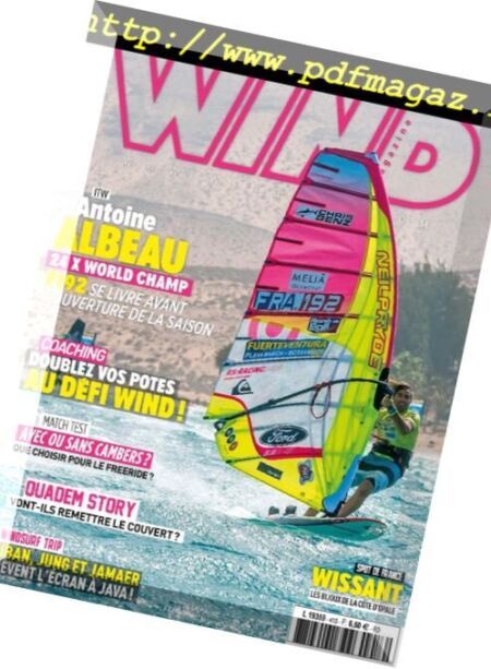 Wind magazine – 23 avril 2018 Cover