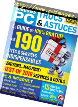 Windows PC Trucs et Astuces – mars 2018