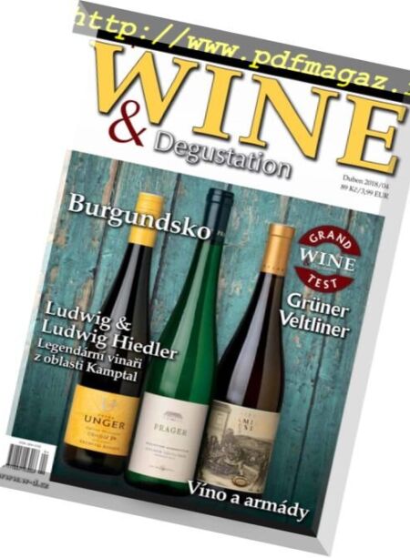 Wine & Degustation – duben 2018 Cover