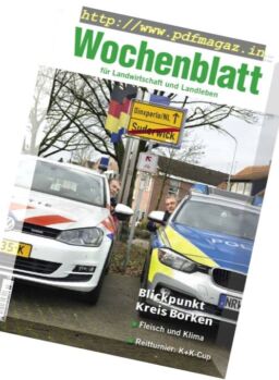 Wochenblatt – 18 Januar 2018