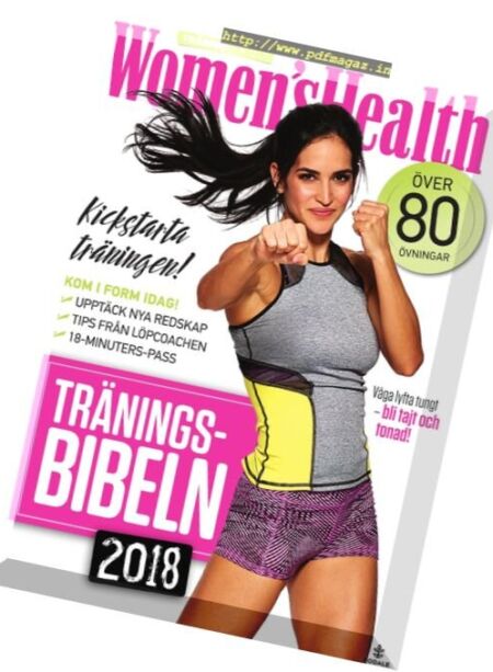 Women’s Health Sweden – Traningsbibel 2018 Cover