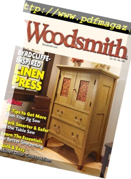 Woodsmith Magazine – April-May 2018 Cover