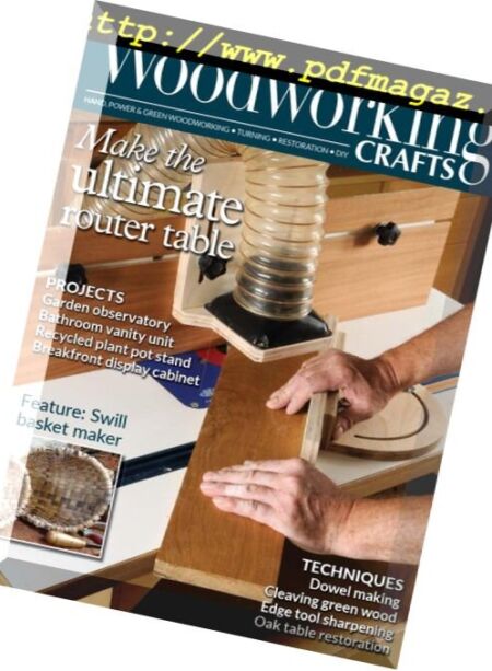 Woodworking Crafts – May 2018 Cover