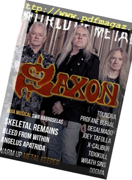 World of Metal – abril 2018 Cover