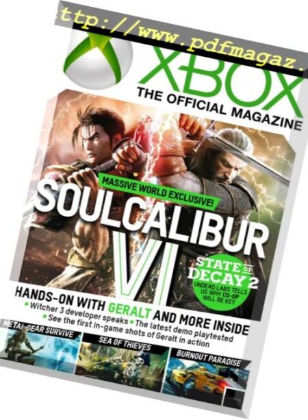 Xbox The Official Magazine UK – May 2018 Cover