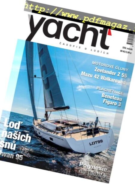 Yacht magazine – brezen 2018 Cover