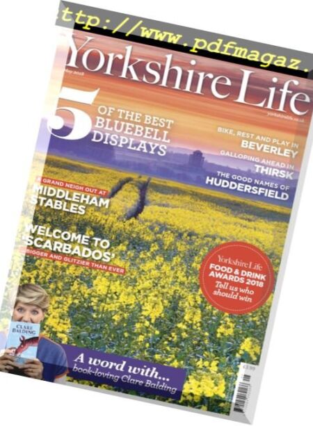 Yorkshire Life – May 2018 Cover