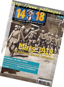 14-18 La grande guerre – avril 2018