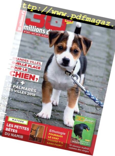 30 Millions d’Amis – mai 2018 Cover