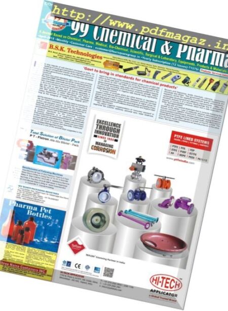 99 Chemical & Pharma – April 2018 Cover