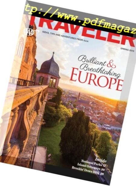 AAA Traveler – Spring 2015 Cover