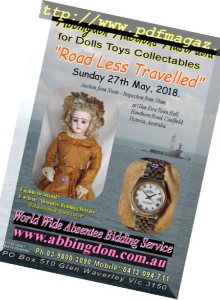 Abbingdon Auctions – May 2018 Cover