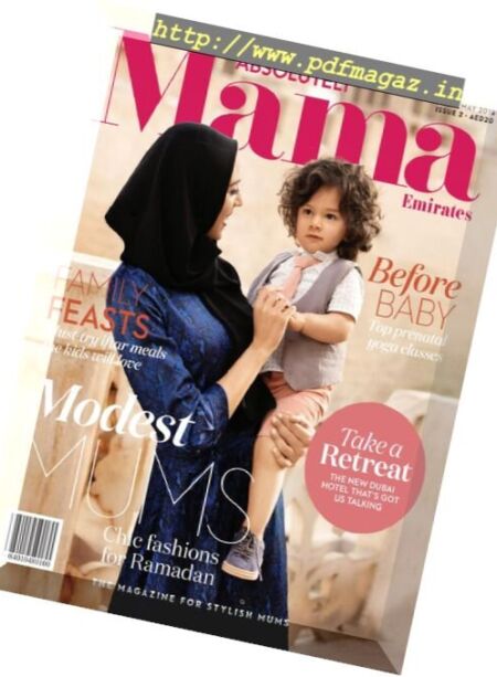 Absolutely Mama Emirates – May 2018 Cover