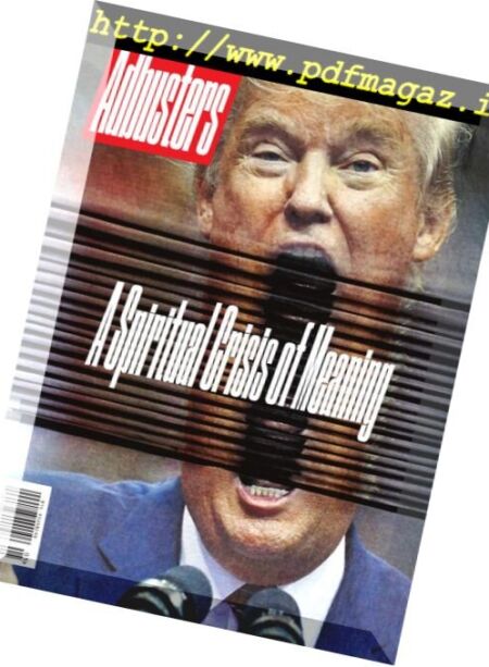 Adbusters – May-June 2018 Cover