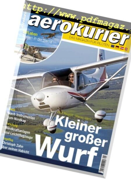 Aerokurier Germany – Mai 2018 Cover
