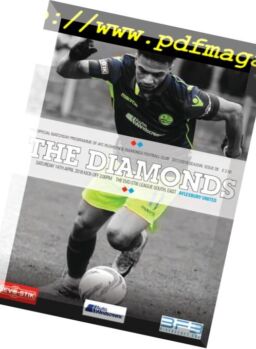 AFC Rushden & Diamonds Matchday Programme – 13 April 2018