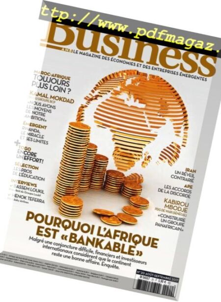 Afrique Mediterranee Business – aout 2017 Cover