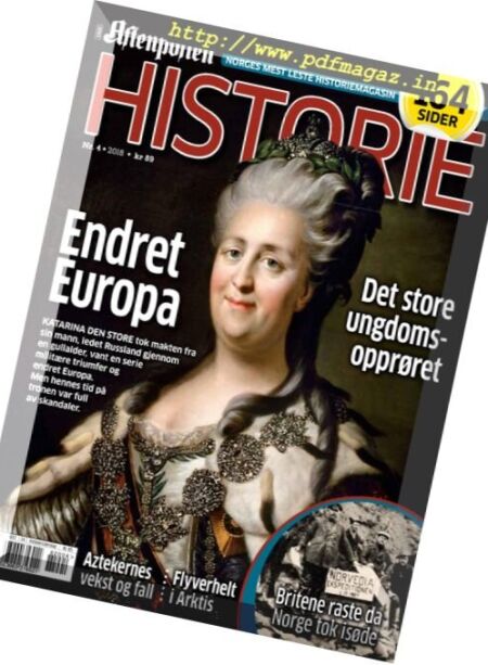 Aftenposten Historie – april 2018 Cover