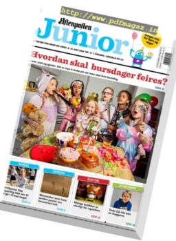 Aftenposten Junior – 8 mai 2018