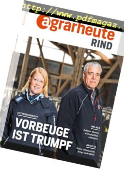 Agrarheute Rind – Mai 2018