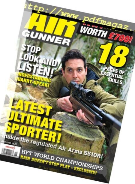 Air Gunner – June 2018 Cover