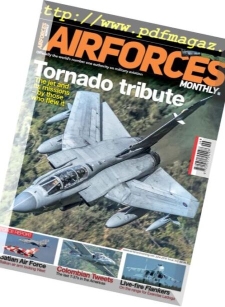AirForces Monthly – June 2018 Cover