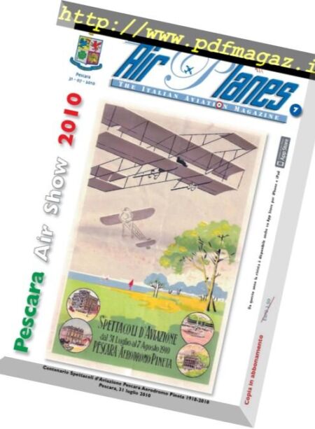 AirPlanes – 2010-07 Cover