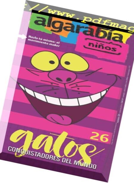 Algarabia Ninos – mayo 2018 Cover