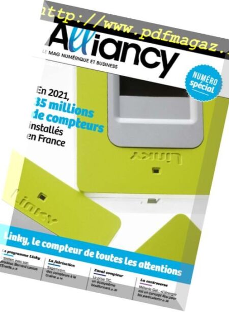 Alliancy Le Mag – 23 avril 2018 Cover