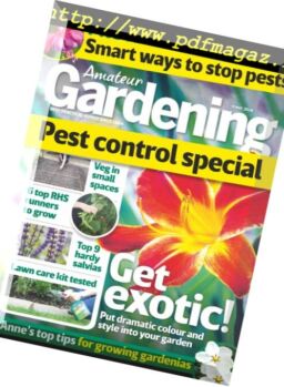 Amateur Gardening – 19 May 2018